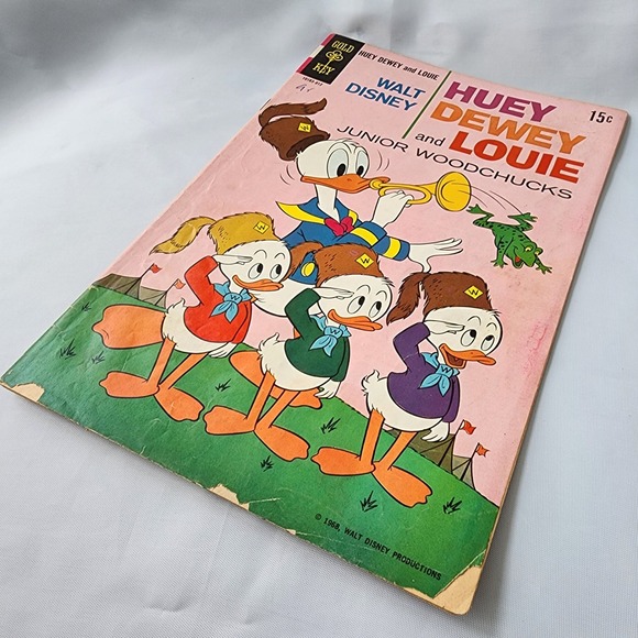Walt Disney Huey Dewey Louie Junior Woodchucks Gold Key Comics #3 Vintage 1968 - Picture 4 of 8